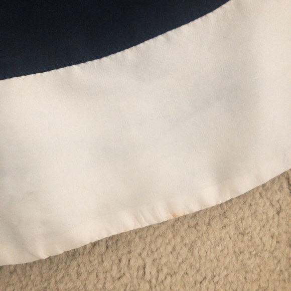 Anthropologie Navy Tie Dress/Tunic Blouse - Picture 8 of 8